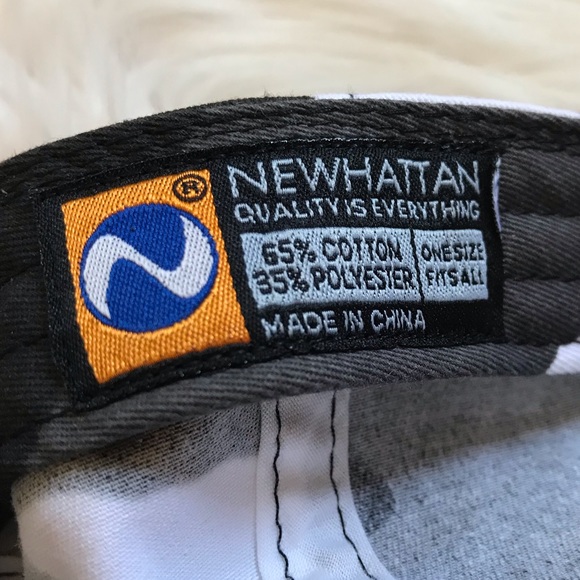 Gray Camo Baseball Cap Hat - Picture 4 of 5